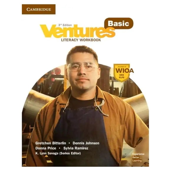 Cuaderno de trabajo Cambridge University Press Ventures Basic Literacy
