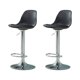 thumbnail image 1 of Pack 2 Silla Piso bar Eame de altura con respaldo de polipropileno, 1 of 3
