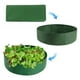 thumbnail image 3 of Bolsas para cultivo de plantas, macetas redondas elevadas para jardín, contenedor de tela transpirable y duradero para patatas, verduras y frutas, jardinería y exteriores., 3 of 5