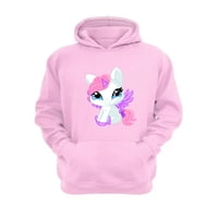 Genérico - Polerón Canguro Mi Pequeño Pony Rosa Talla S Unisex