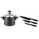 thumbnail image 1 of Olla Presion Alumax Black 6 Litros + Set 3 Utensilios, 1 of 1