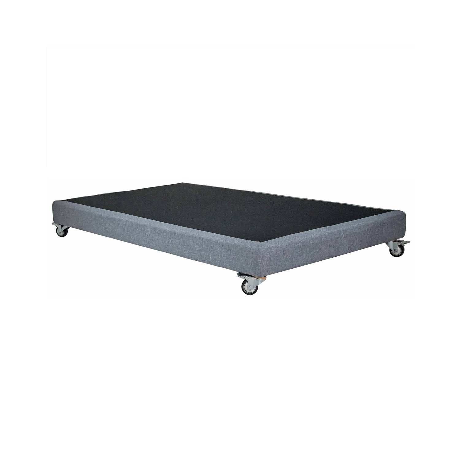 Bloccare - Base De Cama Refuerzo Emma 1.5 Plaza De 190 Cm Ruedas Caster Deluxe