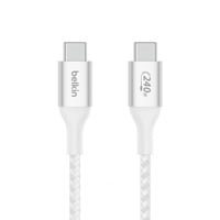 Cable Usb-C A Usb-C 240W De 2.0 Mt Trenzado Belkin Blanco