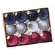 thumbnail image 2 of 12 Colgantes De Terciopelo Para árbol De Navidad, Para Decorar La Puerta De La Pared, Color Azul Marino, Gris Y Rojo., 2 of 3