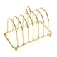 thumbnail image 4 of Soporte Para Estante Para Tostadas, Decoración De Encimera Portátil, Soporte Para Pan, Soporte Para Pan Dorado, 4 of 5
