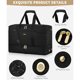 thumbnail image 3 of Bolso de viaje CLOKARS Weekender 40 L negro, 3 of 3