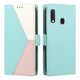 thumbnail image 4 of Cartera para Samsung Galaxy A20e en PU Tricolor, Funda con Solapa, Verde, 4 of 6