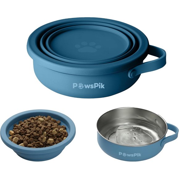 Plato PawsPik Plegable 2 en 1, 14.08 oz (416 ml)