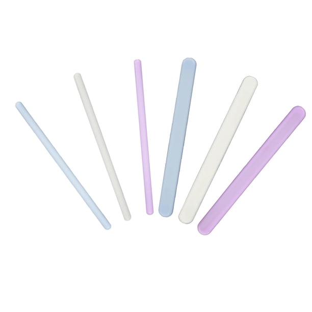 6x Durable DIY Resina Cristal Epoxi Silicona Mezcla Varilla Agitadora Herramientas De Joyería