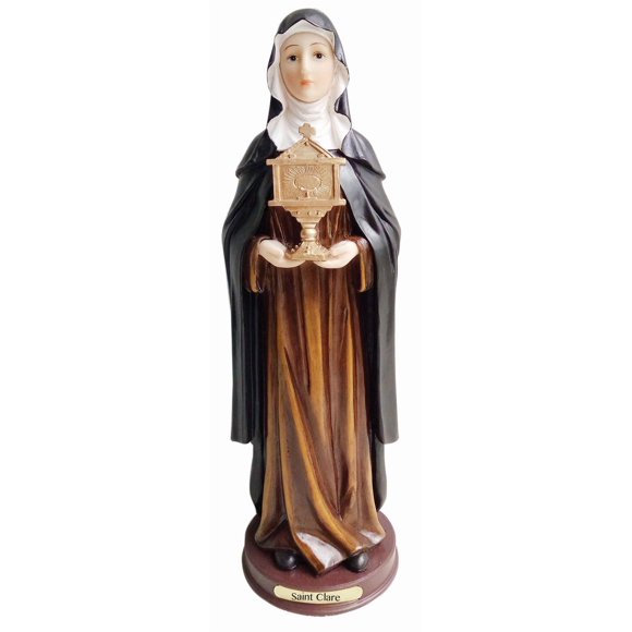 Estatua de Santa Clara de 20 cm – Proveedor de Figuras