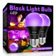 thumbnail image 1 of Bombilla Wiyifada A19 9W Luz Negra UV 120V E26, 1 of 7
