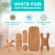 thumbnail image 5 of Vendajes Tru-Colour Skin Tone, flexibles, impermeables, 30 quilates, 5 of 9