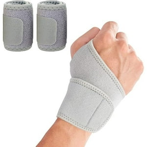 Veat00L - 2Pcs Muñequera, Muñequera Para El Pulgar, Muñequera, Alivio Para La Muñeca, Alivio Para El Dolor, Alivio Para La Artritis, Adecuada Para Hombres Y Mujeres, Yoga Fitness Levantamiento De Plancha