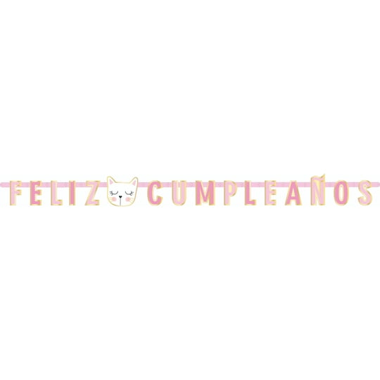 Guirnalda Feliz Cumpleaños De Gato Way to celebrate