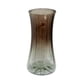 thumbnail image 1 of Florero Jarron Decorativo Vidrio Clasico Lineas Bicolor 23cm M, 1 of 1