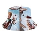 thumbnail image 5 of Gigantes de la Mancha Sombrero bucket para adultos, gorra de protección solar, sombrero de pescador plegable para viajes al aire libre, pesca y actividades de verano, 5 of 6