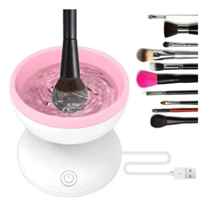 Genérico - Limpiador Eléctrico Brochas De Maquillaje Giratorio Usb