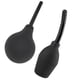 thumbnail image 1 of 2 Piezas De Ducha Anal De Belleza De Goma Superior Para Mujeres, Hombres, Enemas, Bombillas Negras, 1 of 5