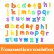 thumbnail image 5 of Letras PreTrans 78 piezas alfabeto minúsculas 1‑2 pulg, 5 of 6