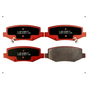 Ital Brakes Pm - Set Pastillas Frenos Ital Brakes Trasera Para Byd M6 2011 2011