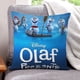thumbnail image 1 of Olaf Presenta Fundas de almohada de terciopelo con tema, regalos de funda de almohada, decoración para el hogar, cojín de lanzar, regalo de cumpleaños para fans y parejas.56*56cm., 1 of 6