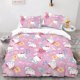 thumbnail image 2 of Cinnamoroll Bedding Sets Comforter Quilt Bed Cover Duvet Cover Pillow Case 2-3 Pieces Sets, 2 of 5