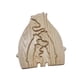 thumbnail image 1 of Rompecabezas De Arte De Madera Para Familias De Osos, Rompecabezas Para Calentar La Casa, Adorno De Escritorio Bonito DIY, 1 of 5