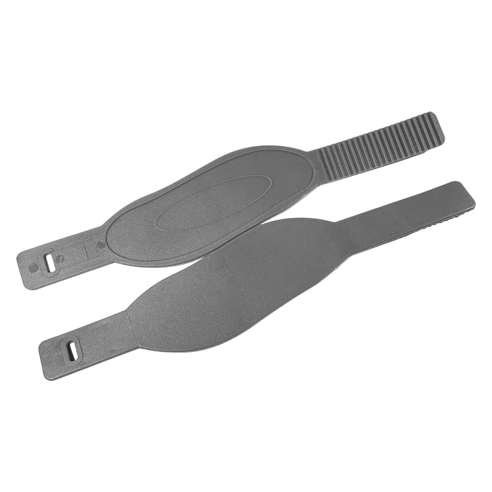 Magideal - Correas Para Pedales De Bicicleta Estática Bandas Fijas Cinta Universal Reemplazo Ajustable Reposapiés Clips Pedales De Bicicleta Punta Para Máquina D