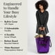 thumbnail image 5 of Bolsa de supermercado reutilizable con ruedas HULKEN Ultraviolet Small, 5 of 9