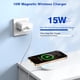 thumbnail image 2 of [Cargador] Cargador inalámbrico magnético Dazana Apple Mag Safe 15 W, 2 of 7