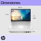 thumbnail image 5 of Notebook Pavilion x360 14-EK1012LA 14" Full HD CoreI5 8GB 512GB SSD Plateado, 5 of 9