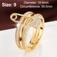 thumbnail image 4 of Anillo creativo de tres colores, anillo desmontable, personalidad femenina, microincrustaciones, anillo de pin de circonita AAA, 4 of 5