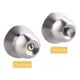 thumbnail image 2 of Chapas Dormitorio Chapa Cerradura Para Dormitorio Con Llave Color Plateado 3 Unds, 2 of 2