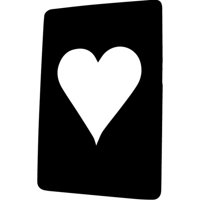 Rienda Libre Graphics - Decomural Heart Card Card Games Pack Ws-33102