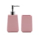 thumbnail image 1 of Set de Baño Resina 2 Piezas Rosado, 1 of 3