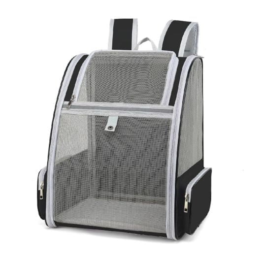 MOCHILA TRANSPORTE MASCOTA BLACK
