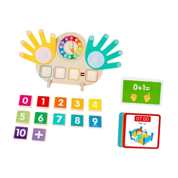 Matemáticas Con Dedo Meñique: Conteo De Números, Educación Temprana Para Niños De 3 Años En Adelante