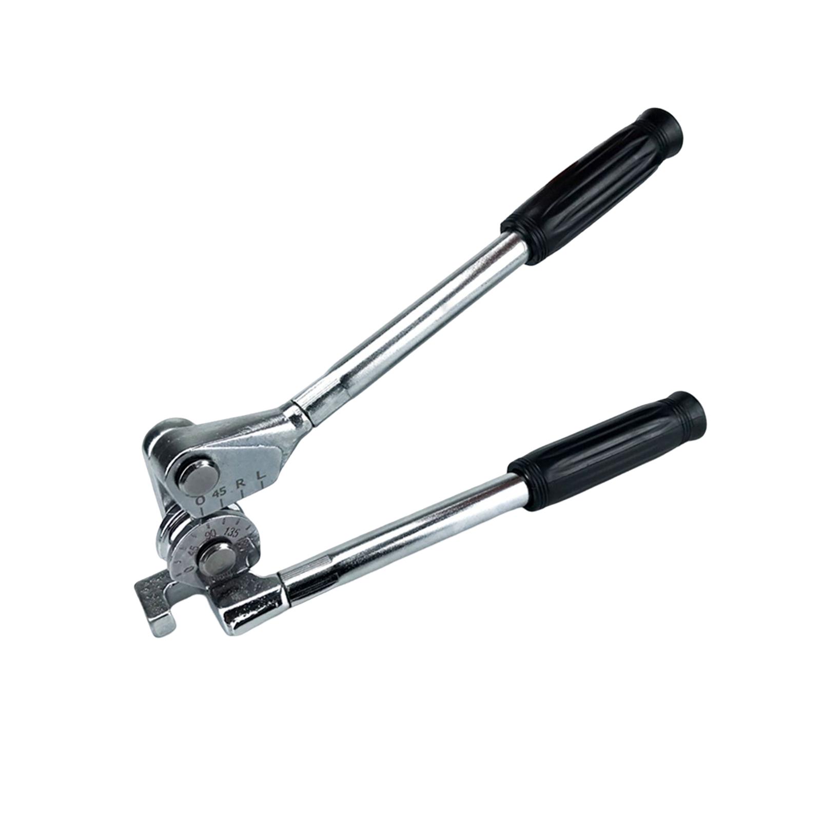 Magideal - Doblador De Tubos De Freno De 1/4 Pulgadas, Doblador De Tubos Manual, Doblador De Mano Para Tubo De Hierro Fino, Tubo De Aire Acondicionado, Tubo De C , Estilo Un Estilo A