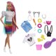thumbnail image 2 of Barbie Leopard Rainbow Hair Doll (Morena) con función de cambio de color para el cabello, Barbie Barbie, 2 of 3