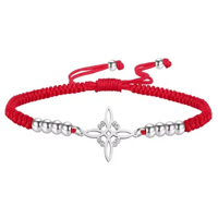 Genérico - Pulsera Nudo Bruja Celta Cuerda Roja