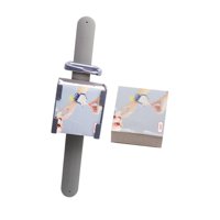 Magideal - Pulsera Para Papel De Permanente, Papel Para Permanente, Pulsera Ajustable Práctica, Caja Portátil Para Papel De Permanente Para Peluquería Y Salón.