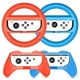 thumbnail image 1 of Accesorios AARONMEI Game Wheel Controlador para Nintendo Switch y Switch OLED Paquete de 4 Rojo Azul, 1 of 3