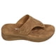 thumbnail image 3 of Sandalia Casual Mujer Plataforma y Diseño 0419-5 Chocolate, 3 of 5
