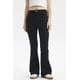 thumbnail image 1 of Jeans Mujer Moda Flare Negro, 1 of 4