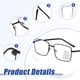 thumbnail image 4 of Gafas de presbicia de montura completa con protección contra la luz azul, con zoom automático, progresivas, multienfoque y patillas con resorte., 4 of 5