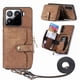 thumbnail image 1 of Funda Tipo Cartera con Correa Cruzada para Xiaomi 15 Pro Protección Contra Golpes Marrón, 1 of 5
