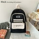 thumbnail image 1 of Nylon Large Capacity Backpack Teenage Pure Colour Schoolbag Women Men Waterproof Travel Rucksack Bags Student School Bag, 1 of 3