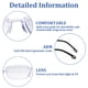 thumbnail image 4 of Gafas de presbicia con doble luz, gafas con zoom inteligente, borde de corte de diamante sin marco, gafas de presbicia con luz azul, tanto de cerca como de lejos, de doble uso, 4 of 5
