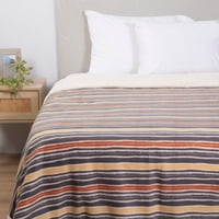 Mashini - Frazada Polar-Sherpa Est. 2 P Gerbera