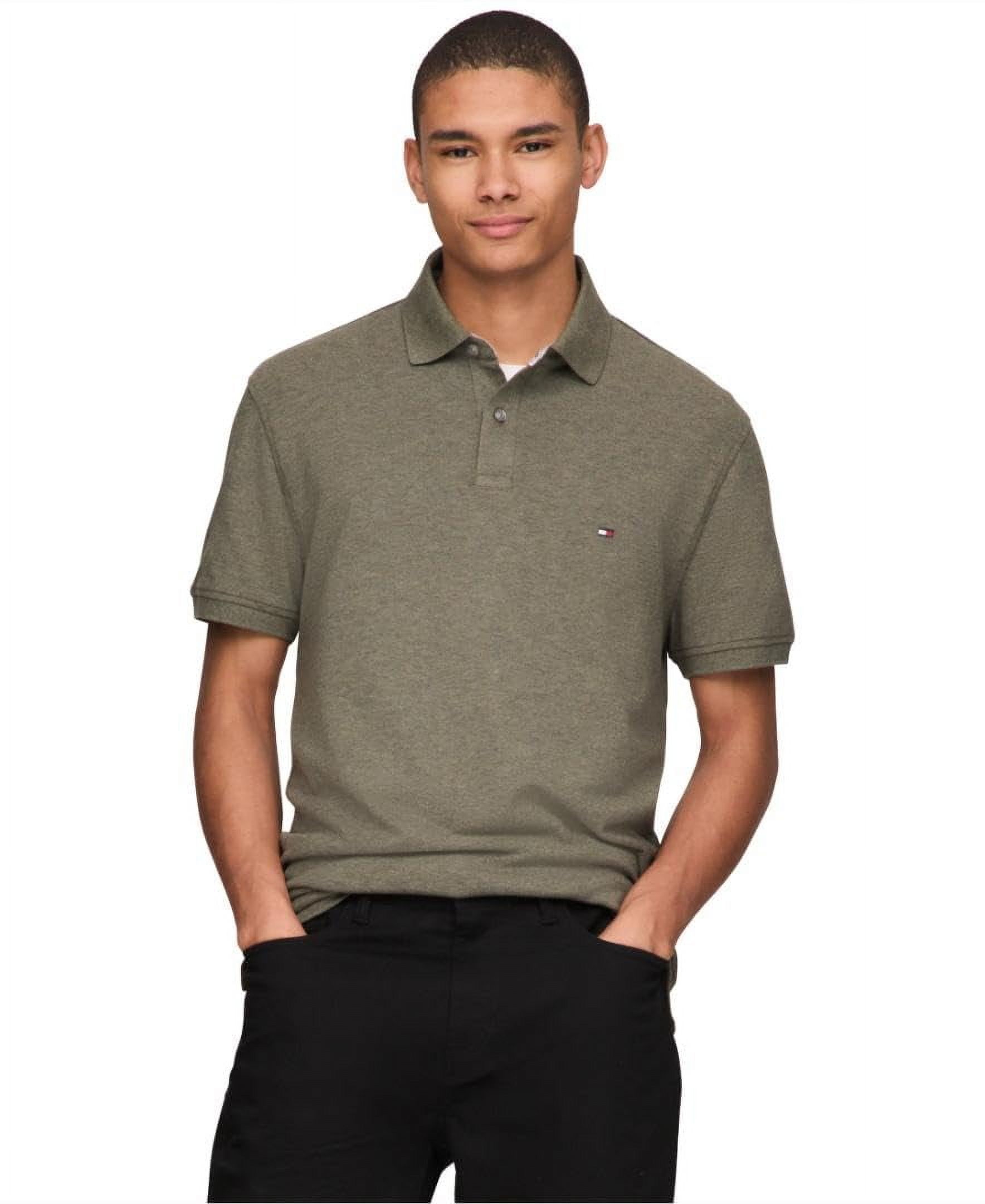 Polo Tommy Hilfiger 1985 Slim De Manga Corta Para Hombre
